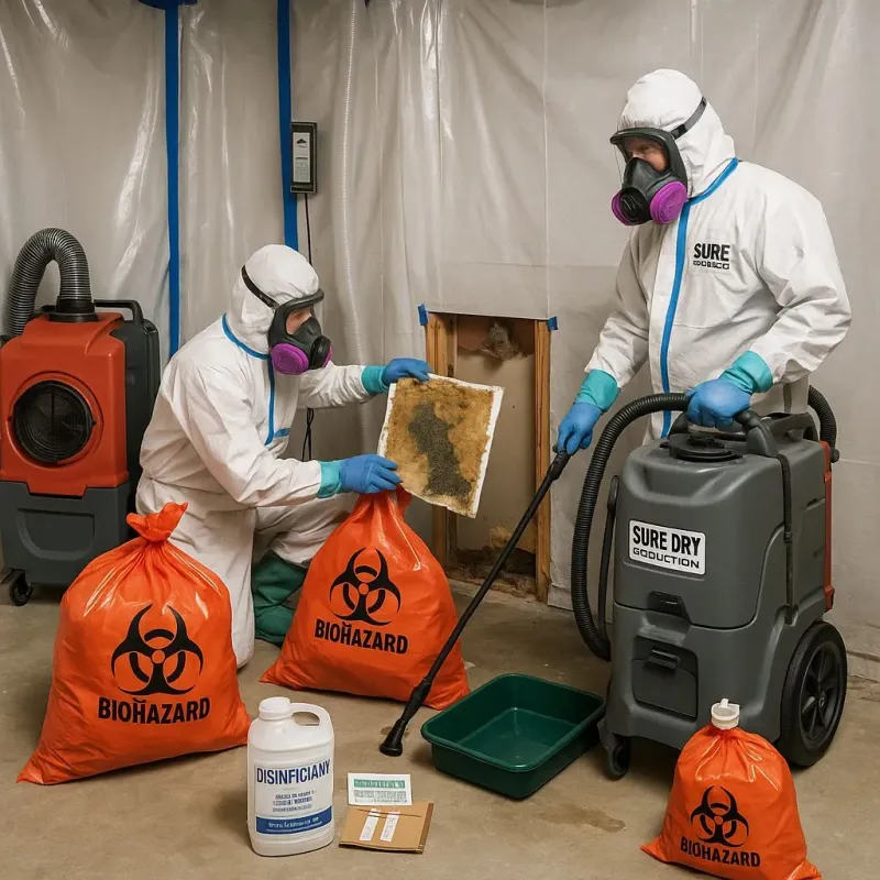 Contaminated Water Handling Protocols process in Montour Falls, NY