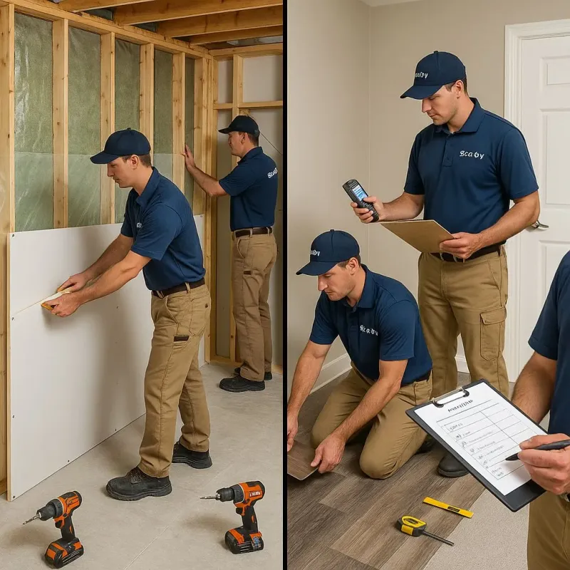 Repairs and Reconstruction process in Montour Falls, NY