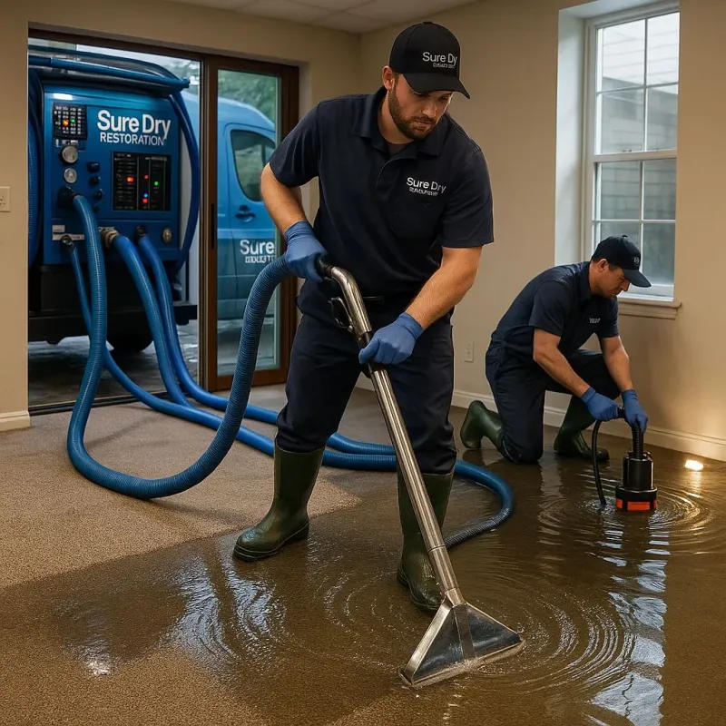 Water Extraction and Removal process in Montour Falls, NY